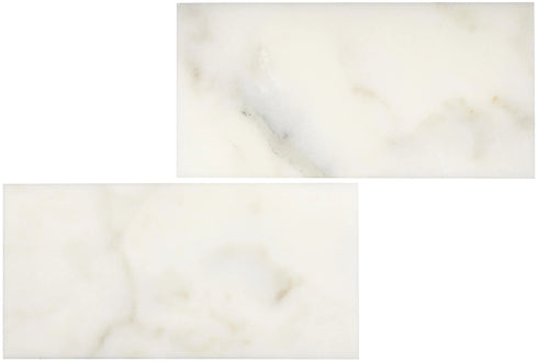 Calacatta Oliva Marble Tile 12" X 12" 3/8 Tile (Micro-Beveled)